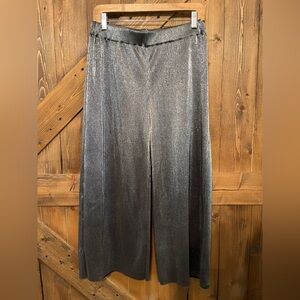 Michael Kors Shimmering Wide-Leg Pants size Small